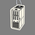 Paper Air Freshener Tag - Furnace (3/4 View, Left)